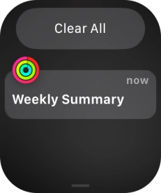 Press the required notification to open it.