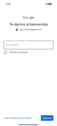 Pulsa Siguiente.