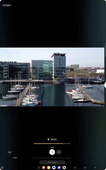 Press the required sound type.