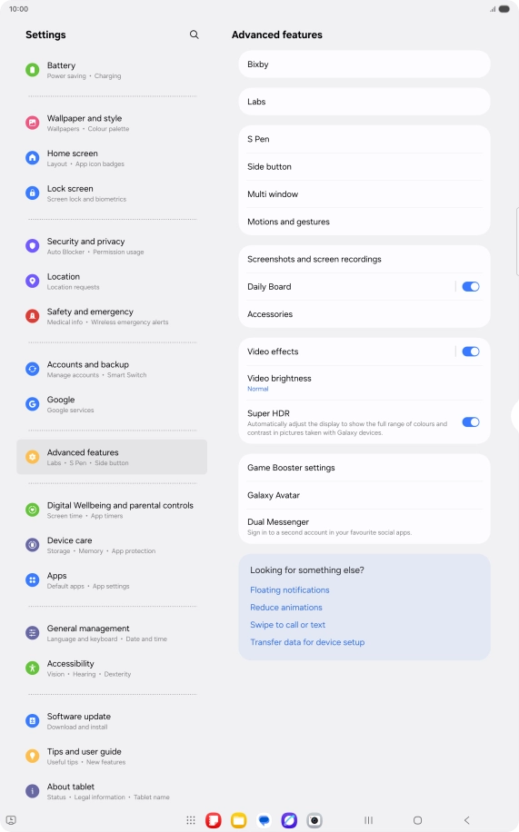 Press Bixby.