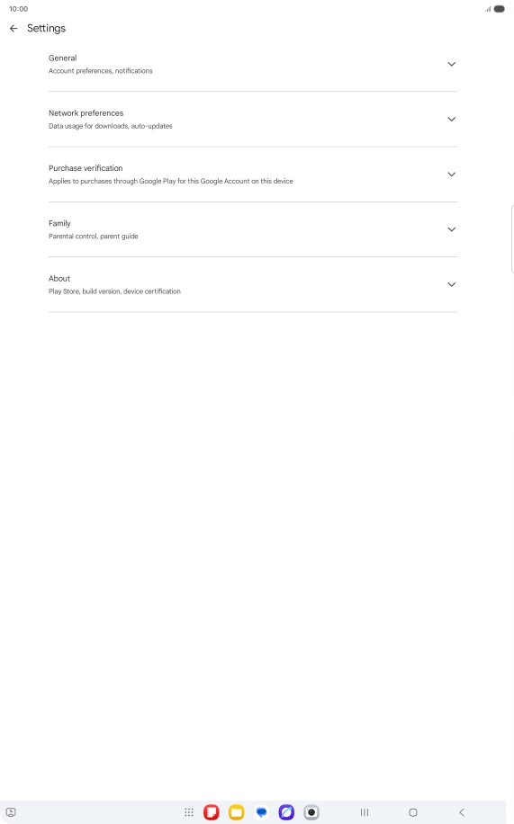 Press Network preferences.