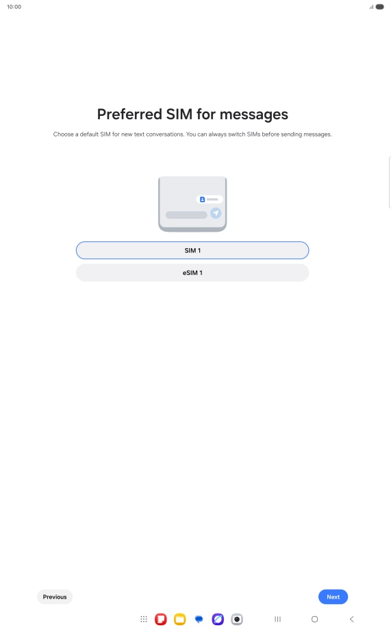 Press the required price plan.