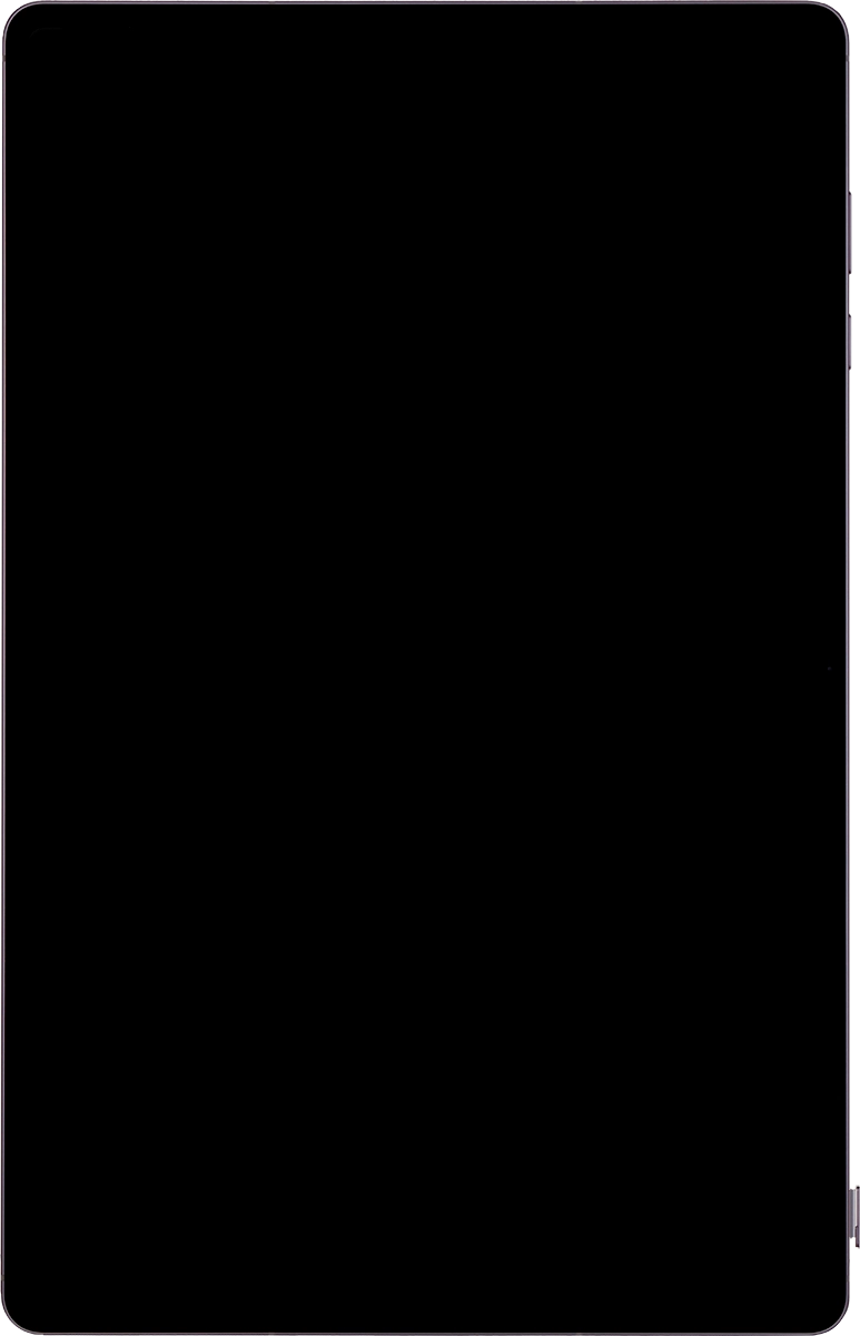 Remove the card holder from your tablet.