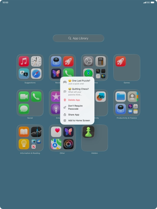 Press Don't Require Passcode.