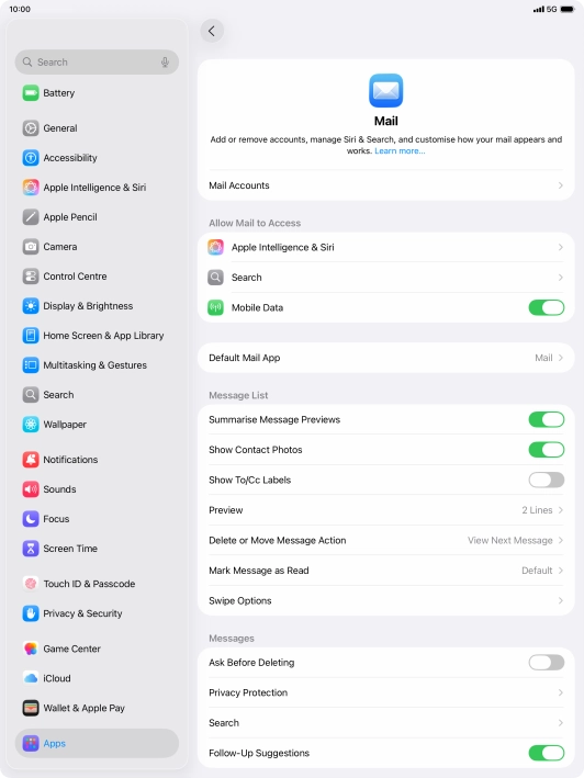 Press Mail Accounts.