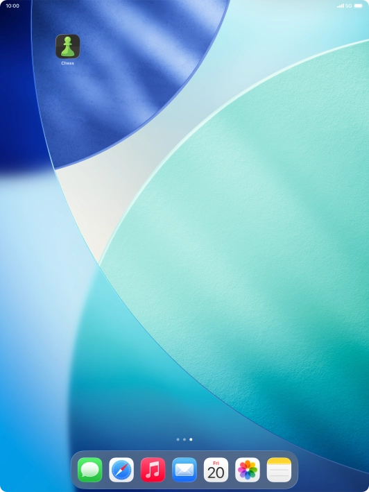 Press and hold the required app.