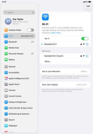 Slide your finger upwards starting from the bottom of the screen to return to the home screen.