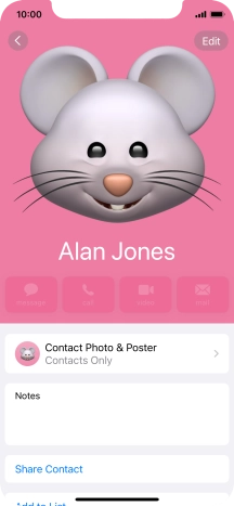 Slide your finger upwards starting from the bottom of the screen to return to the home screen.