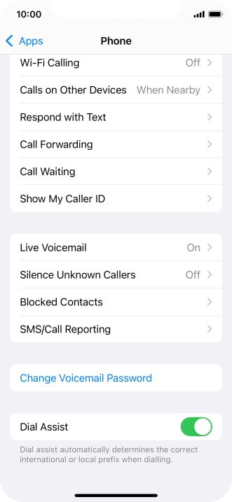 Press Silence Unknown Callers.