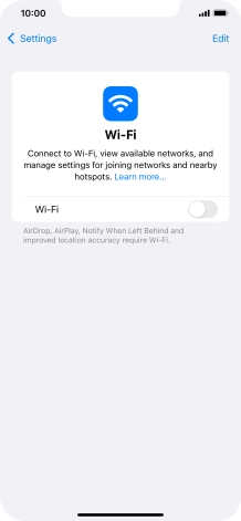 Press the indicator next to Press the indicator next to
