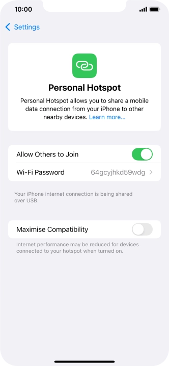 Slide your finger upwards starting from the bottom of the screen to return to the home screen.