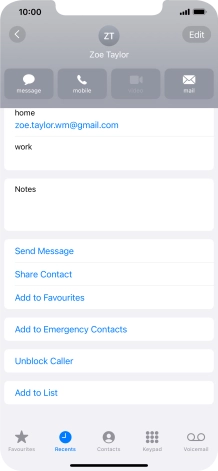Slide your finger upwards starting from the bottom of the screen to return to the home screen.