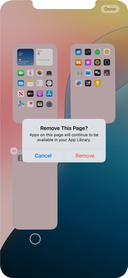 Press Remove. Press Remove.