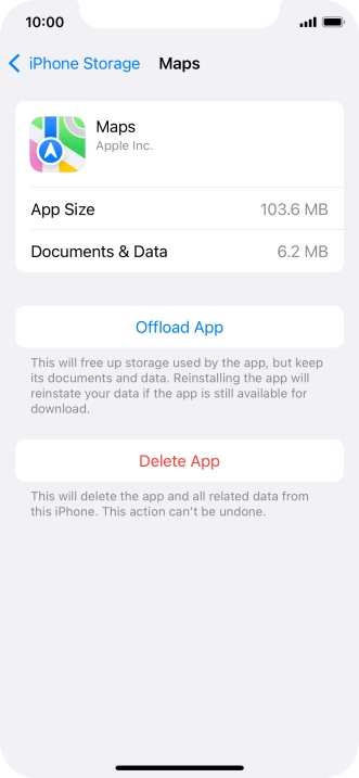 Press Offload App. Press Offload App.