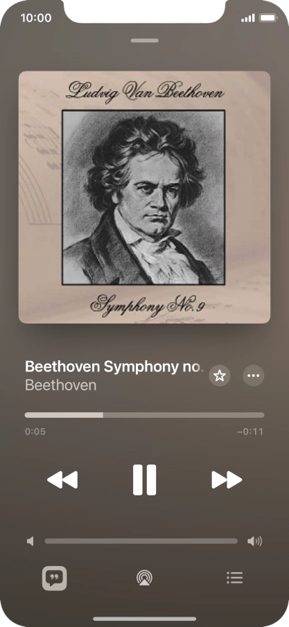 Press arrow right to go to the next audio file. Press arrow right to go to the next audio file.
