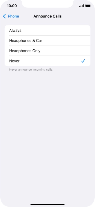 Press Always to turn on the function when silent mode is turned off.