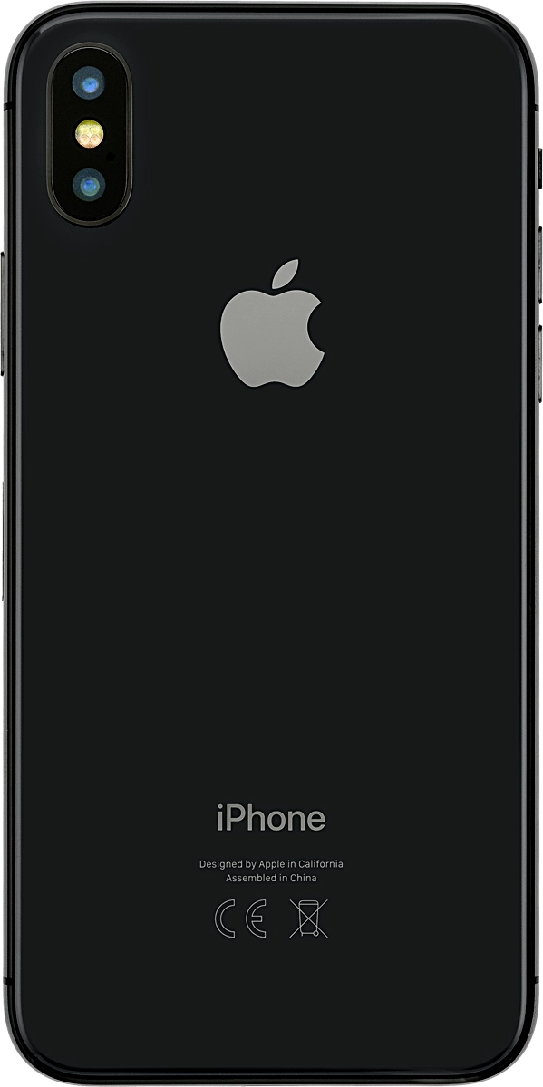 Point the camera lens at the back of your phone at the required object to take a picture or record a video.