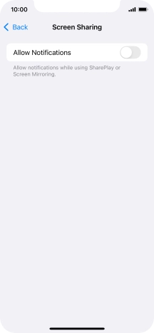 Press the indicator next to Press the indicator next to