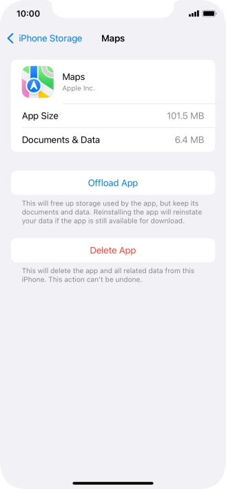 Press Offload App. Press Offload App.