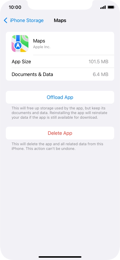 Press Offload App. Press Offload App.