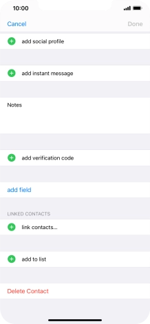 Press link contacts....