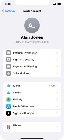 Press Find My. Press Find My.