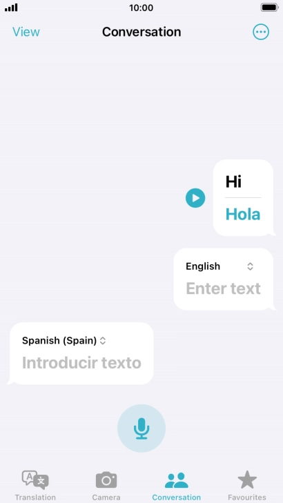 Press the menu icon. Press the menu icon.