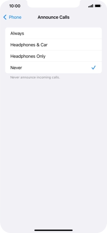 Press Always to turn on the function when silent mode is turned off.
