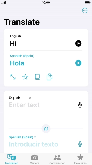 Press the full screen icon. Press the full screen icon.