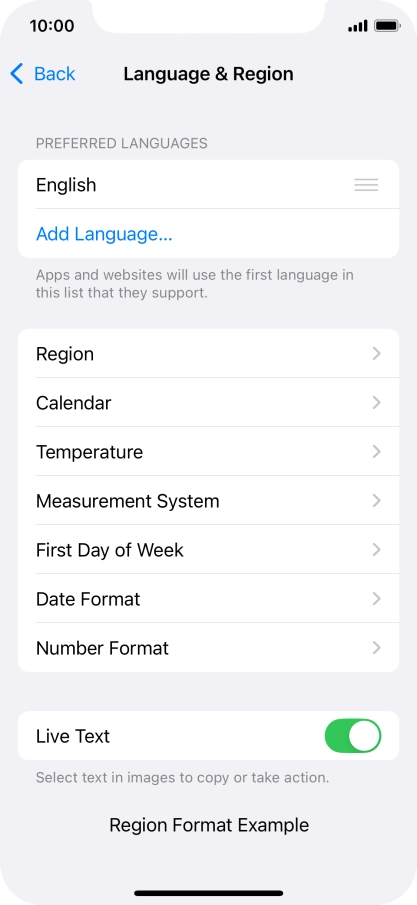 Press Add Language....