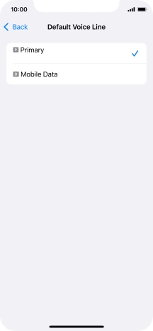 Press the required price plan.