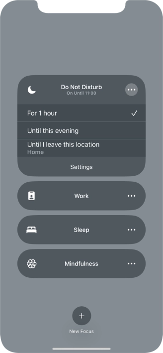 Slide your finger upwards starting from the bottom of the screen to return to the home screen.
