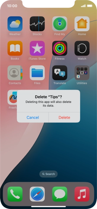 Press Delete. Press Delete.