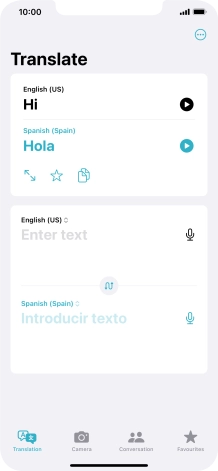 Press the full screen icon.