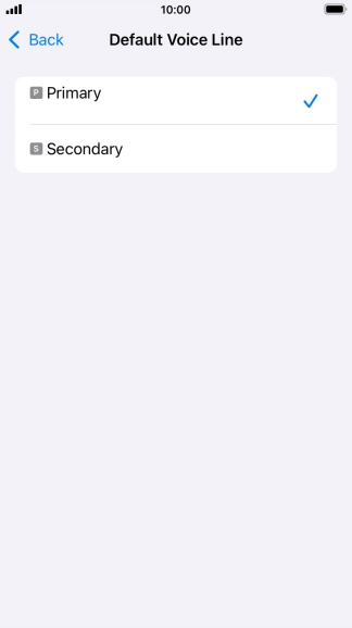 Press the required price plan.