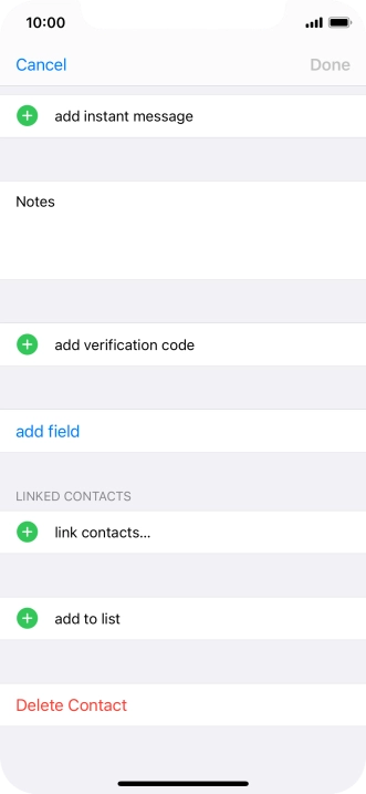 Press link contacts....
