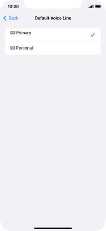 Press the required price plan.