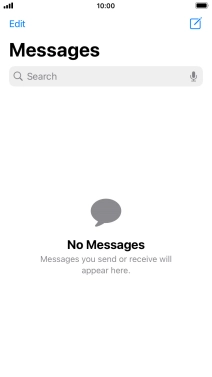 Press the new message icon.