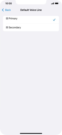 Press the required price plan.