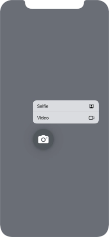 Press and hold the required function to see more actions.