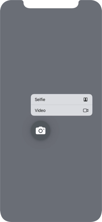 Press and hold the required function to see more actions.