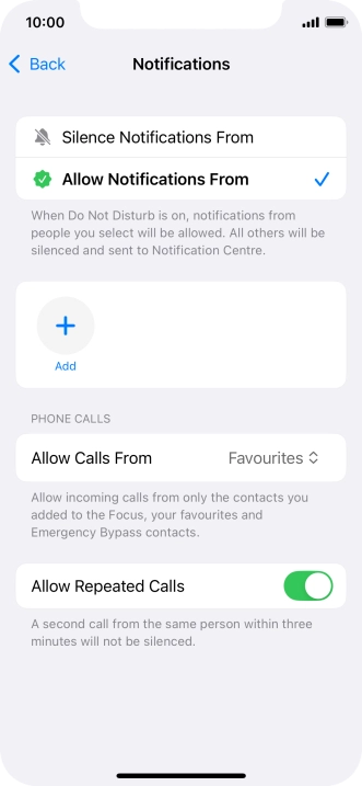 Press arrow left. Press arrow left.