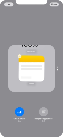 Press Smart Rotate to turn the function on or off.