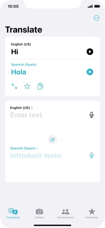 Press the full screen icon.