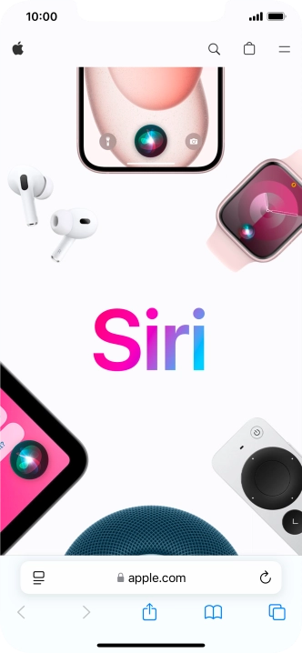 Slide your finger upwards starting from the bottom of the screen to return to the home screen.