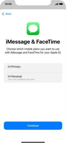 Press the required price plan.