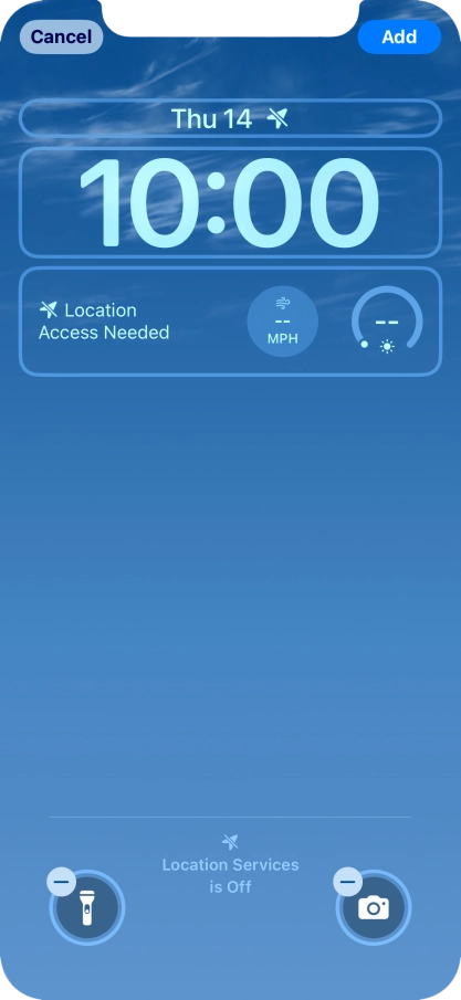 To customise the way the lock screen date is displayed, press the date widget and follow the instructions on the screen to select the required widget display mode. To customise the way the lock screen date is displayed, press the date widget and follow the instructions on the screen to select the required widget display mode.