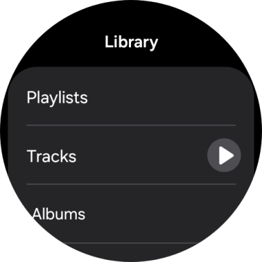 Press Tracks.
