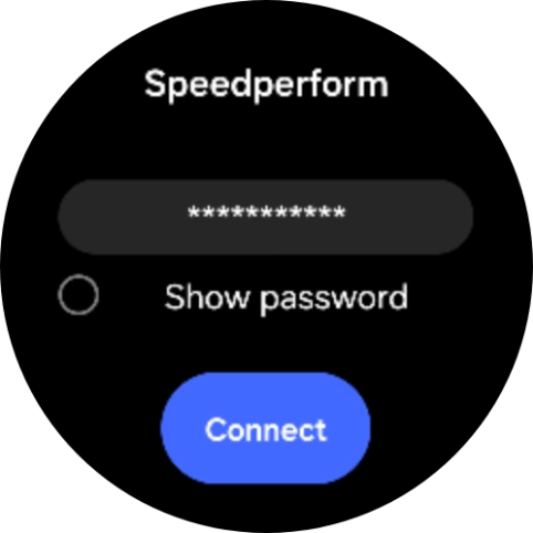 Press CONNECT.