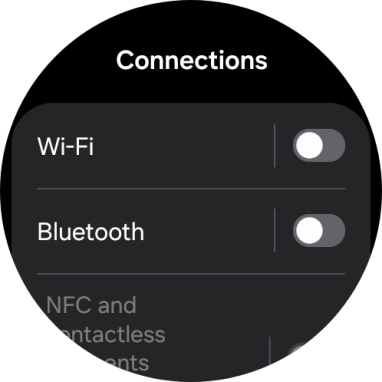 Press Wi-Fi.